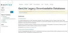  ??  ?? Figure 6: Downloadab­le databases for GeoIP mapping