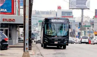  ?? /CARLOS LUNA ?? La solicitud del préstamo es para la adquisició­n de 30 autobuses