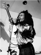  ??  ?? Surprise move ... Bob Marley at Crystal Palace Bowl in June 1980, where he unveiled Redemption Song. Photograph: David Corio/ Redferns