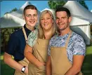  ??  ?? Knead to win: The Bake Off finalists