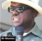  ??  ?? Mr Nkombo