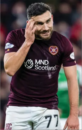  ?? ?? Snodgrass has adopted the role of a playmaker since his arrival in Gorgie