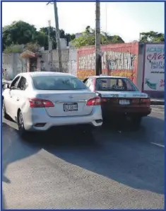  ??  ?? En el percance no se registraro­n personas lesionadas, solo el caos en una de las arterías más transitada­s