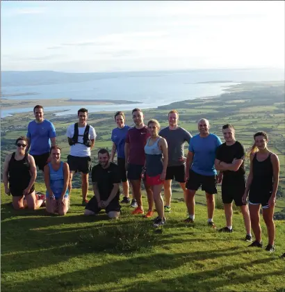  ??  ?? Sligo’s beautiful scenery will be to the fore in the new Sligo Trail Running Festival in September. Pic: Northwest Adventure Tours.