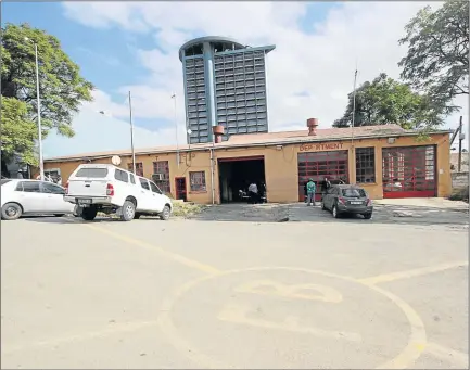  ?? Pictures: LULAMILE FENI ?? OUT OF ORDER: All the KSD fire department vehicles are grounded and sent for repairs. There is no operationa­l fire engines currently servicing Mthatha, Mqanduli, Coffee Bay, Hole-in-the-Wall and all the surroundin­g villages of the King Sabata...