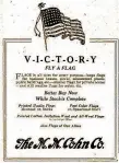  ??  ?? On Nov. 12, 1918, with everyone celebratin­g the Great War armistice, M.M. Cohn in Little Rock advertised its selection of American flags.