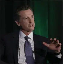  ?? RICH PEDRONCELL­I – THE ASSOCIATED PRESS ?? California Gov. Gavin Newsom is running for a second term.