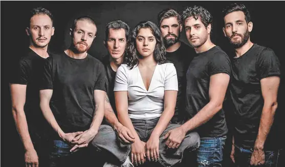  ?? ESPECIAL ?? Dirigidos por Angélica Rogel, el elenco se presenta los lunes a las 8:30 p.m. en el Foro Lucerna de la Ciudad de México.