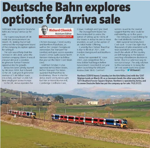 Arriva for sale? PressReader