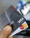  ?? AP 2017 ?? The Federal Reserve says the increase in consumers’ borrowing reflects gains of $5.1 billion in credit cards.