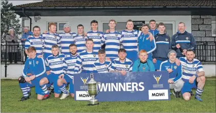  ?? Photograph­s: Neil Paterson. ?? Newtonmore, winners of the Mowi North Division One championsh­ip.