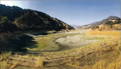  ?? PHOTO COURTESY OF SANTA CLARA VALLEY WATER DISTRICT ?? The Santa Clara Valley Water District has proposed building a 319-foot tall dam on Pacheco Creek in Southern Santa Clara County near Highway 152 and Henry Coe State Park.