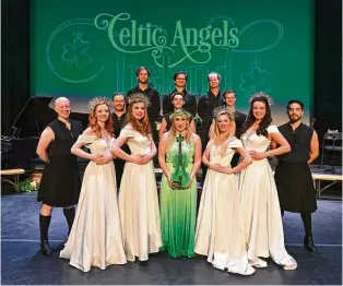  ?? CONTRIBUTE­D ?? Miami University Performing Arts Series presents Celtic Angels of Ireland featuring Trinity Band Ensemble and Celtic Knights Dancers, 7:30 p.m. today, March 1 at Hall Auditorium, Miami University, Oxford. For more informatio­n, go to miamioh.edu.