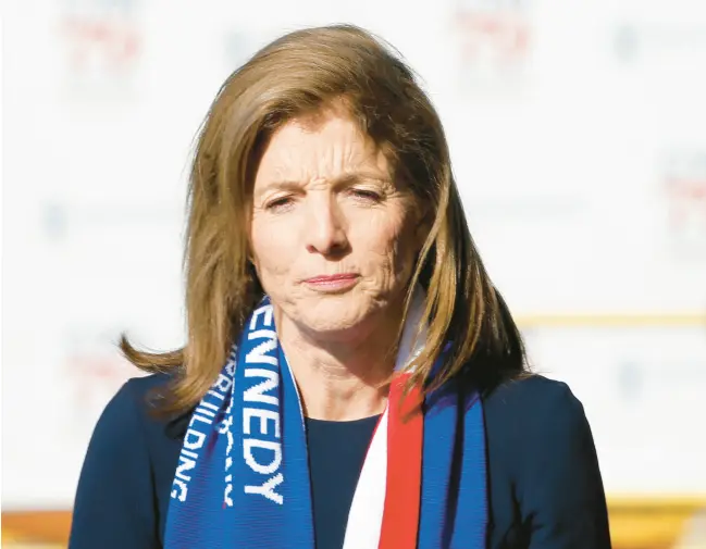  ?? STEVE HELBER/AP 2019 ?? President Joe Biden has announced he’s nominating Caroline Kennedy to serve as ambassador to Australia.