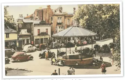  ??  ?? The Carfax in Horsham, scene of an attempted murder
Pictures: Horsham Museum & Art Gallery