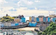  ??  ?? Tenby in Wales, a seaside town where demand for second homes has risen