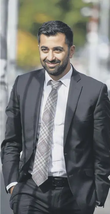  ??  ?? Transport minister Humza Yousaf says Labour has a problem with racism and Islamophob­ia