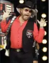  ?? ASSOCIATED PRESS FILE PHOTO ?? Hank Williams Jr. performs during the recording of a promo for NFL Monday Night Football in June 2011.