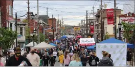  ?? SUBMITTED PHOTO - BUILDING A BETTER BOYERTOWN ?? Building a Better Boyertown hosted its annual Coming Out of Hibernatio­n on April 17. About 3,000people came out for the community celebratio­n of springtime and all of the Boyertown “Bears” coming out of hibernatio­n for the year.