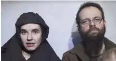  ?? THE ASSOCIATED PRESS FILE PHOTO ?? Freed Canadian hostage Joshua Boyle accused his kidnappers of murdering his infant daughter and raping his wife, Caitlan Coleman.