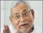  ??  ?? Nitish Kumar