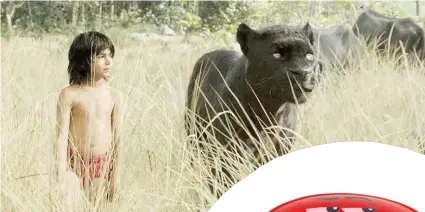  ??  ?? Neel Sethi interpreta a Mowgli, el niño criado por fieras salvajes.