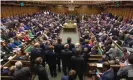  ??  ?? ‘The British way of doing politics is... expressed in the very architectu­re of the chamber of the House of Commons.’ Photograph: HANDOUT/AFP/Getty Images
