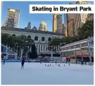  ?? ?? Skating in Bryant Park