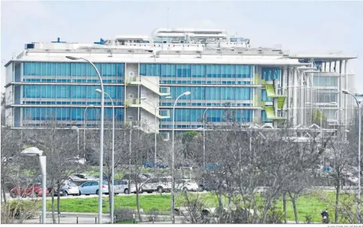  ?? JUAN CARLOS VÁZQUEZ ?? Sede de Abengoa en Sevilla, en el Campus de Palmas Altas.