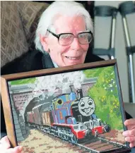  ??  ?? Thomas the Tank Engine creator, Rev Wilbert Awdry