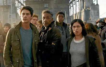  ??  ?? The Death Cure does mark the conclusion of a trilogy that has actually got incrementa­lly better with each episode.