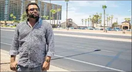 ?? Rebecca Sasnett For The Times ?? “THIS IS not healthy,” Antar Davidson says he thought as he worked with migrant youth at a Tucson shelter. He’s speaking out after quitting the job this week.