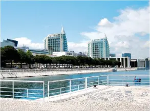  ??  ?? Parque das Nações é a freguesia em Lisboa com valor mais caro: 11,70€/m²