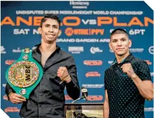  ?? FOTO: AMANDA WESTCOTT/SHOWTIME ?? Rey Vargas y el recio mexicalens­e Leo Cuate Báez.