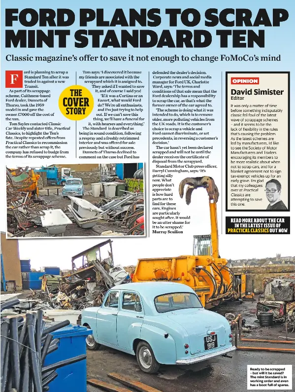 Car Dealer Bids To Scrap 1950s Classic Pressreader