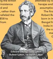  ?? ?? Edward George Earle Lytton Bulwer-Lytton, 1st Baron Lytton