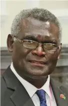  ?? Manasseh Sogavare. ??