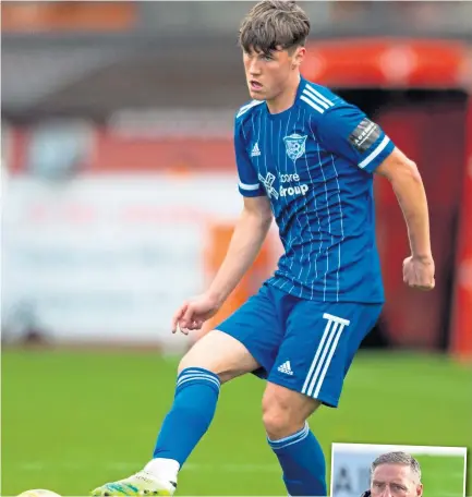  ?? ?? Josh Mulligan has been in fine form for Peterhead during his loan spell.