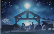  ?? File Image ?? Buckner Baptist Church in Fayettevil­le, 2780 Wyman Road, will host a Walk-Through Living Nativity and a chili supper/bake sale from 4 to 8 p.m. today. Donations to assist those in need will be greatly appreciate­d this Christmas season. Informatio­n: bucknerbc.com.