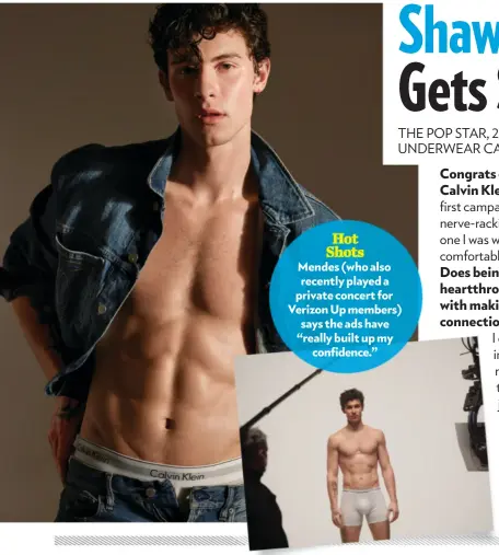 Shawn Mendes Gets Steamy - PressReader