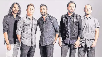  ??  ?? Country band Old Dominion is touring in support of its latest album, “Happy Endings.”