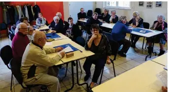  ??  ?? L’assemblée générale a eu lieu à l’occasion de la réunion mensuelle.