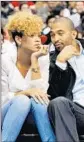  ?? Kevork Djansezian ?? RIHANNA, in 2010 with Matt Kemp, now an ex.