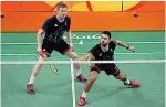  ??  ?? Life skills: Badminton could lose a generation of players