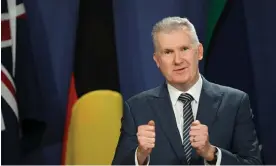  ?? Photograph: Dean Lewins/AAP ?? The workplace relations minister Tony Burke has revealed Labor will improve access to flexible work as part of new workplace relations legislatio­n.