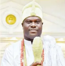  ??  ?? Ooni of Ife, Oba Adeyeye Enitan Ogunwusi