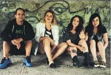  ?? COURTESY, EBRU YILDIZ, POLYVINYL RECORDS ?? Far left: Jay Som will perform at Big Winter Classic. Calgary’s The Shiverette­s, from left, Steve Richter, Hayley Muir, Kaely Cormack and Cecilia Schlemm, will also hit the stage.