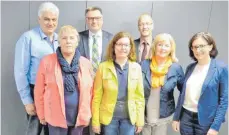  ?? FOTO: PRIVAT ?? Ruth Baumann (Vierte von links) sprach auf Einladung des Biberacher Arbeitskre­ises der Unternehme­rfrauen im Handwerk zum Thema „Handwerk mit Mundwerk“.