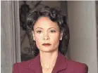  ?? HBO ?? Thandie Newton as Maeve on “Westworld.”