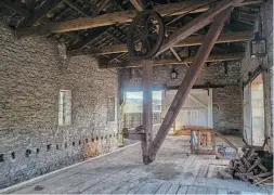  ?? KWVR ?? The superbly-preserved interior of the Midland Railway 1905 goods shed at Oakworth on the Keighley & Worth Valley Railway will now provide an added attraction for visitors.